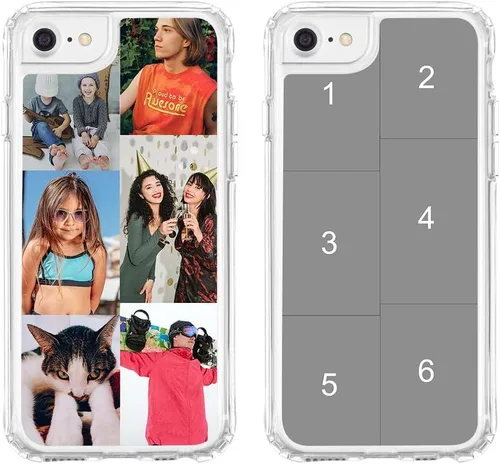 Vista 10 de Funda de teléfono personalizada para Apple iPhone 8 Plus iPhone 7 Plus, personalizada con foto, imagen, texto, imagen, diseño de imagen