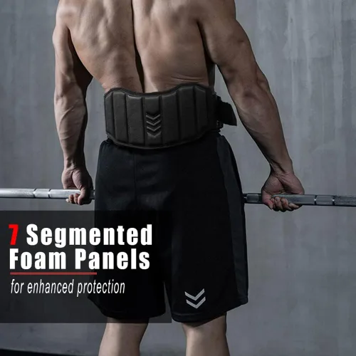 Vista 4 de Weight Lifting Belt, Weightlifting Belt,Workout Gym Powerlifting Belt 7 inch,Fitness Back Support for Cross Training, Squats, Lunges