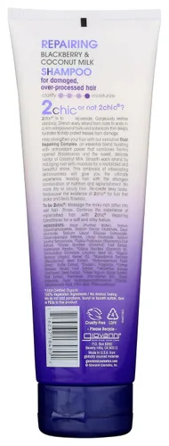 Vista 2 de Productos Giovanni., Champú - 1 paquete, Champú reparador 2Chich con leche de coco y mora
