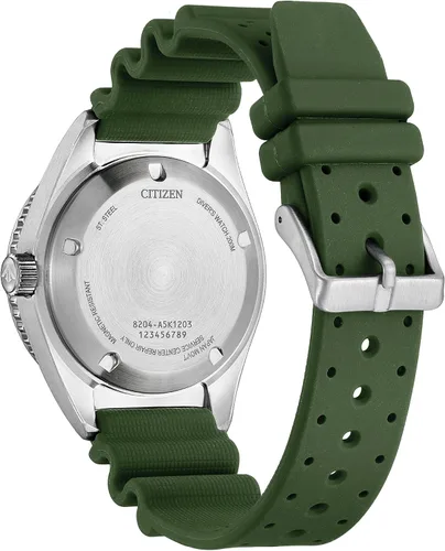 Vista 3 de Citizen Men's Promaster Dive Automatic 3-Hand Stainless Steel Watch, Day Date, Luminous, 41mm