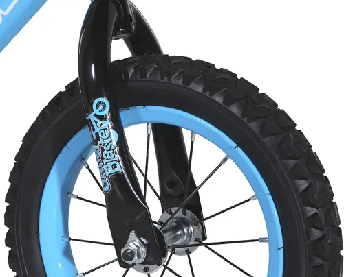 Vista 7 de Dynacraft Magna Kids Bike - Ruedas de 12 pulgadas con ruedas de entrenamiento en rojo, azul y verde para niños de 2 años en adelante