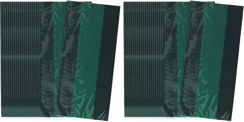Vista 5 de Bolsas de plástico de celofán azul bebé para fiestas - 11.5" x 5" (30 unidades) Perfectas para regalos, dulces, golosinas
