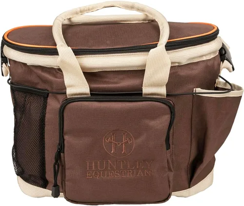 Vista 12 de Huntley Equestrian Bolsa de aseo de lujo perfectamente diseñada de fácil acceso con múltiples bolsillos con cierre superior de doble asa