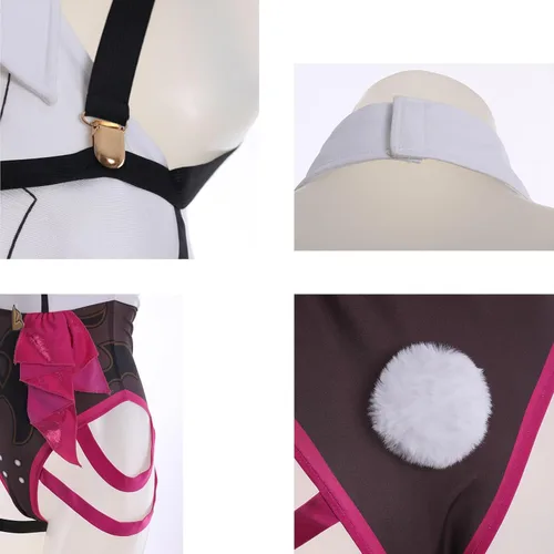 Vista 6 de Vibsion Traje de cosplay Kafka para mujer