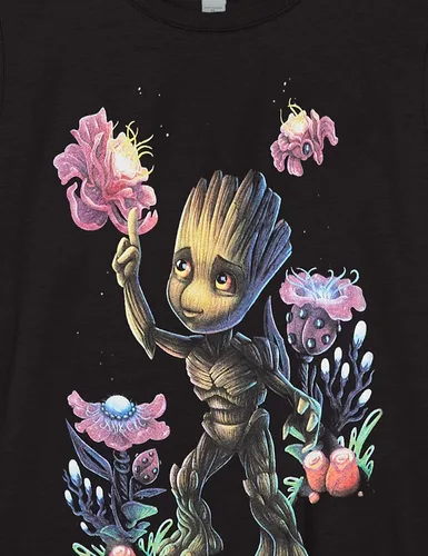 Vista 2 de Marvel Camiseta Groot Plants No Bg para niña