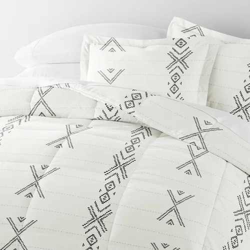 Vista 19 de Juego de colcha individual de Linen Market (2 piezas): lleva el lujo a casa con nuestros edredones alternativos de plumón suaves y ligeros