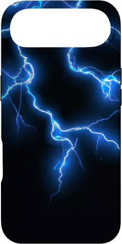 Vista 27 de Blue Lightning Storm Funda para iPhone 17