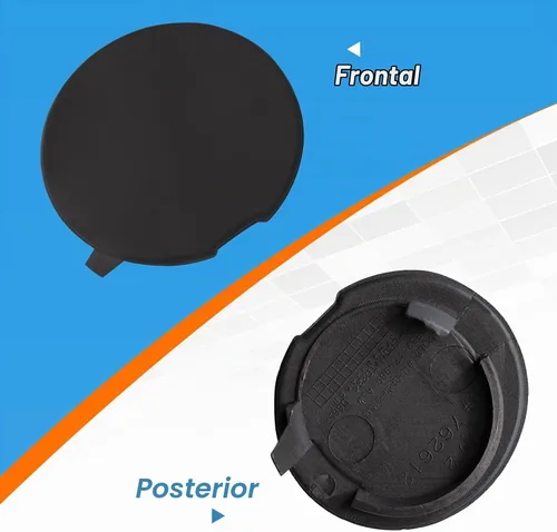 Vista 5 de Tapa de gancho de remolque para parachoques delantero compatible con Ford Explorer 2011 2012 2013 2014 2015 BB5Z17A900A BB5Z17A900APTM