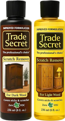 Vista 9 de Trade Secret Removedor de arañazos de madera oscura para muebles y pisos, 8 Tonos de madera oscura
