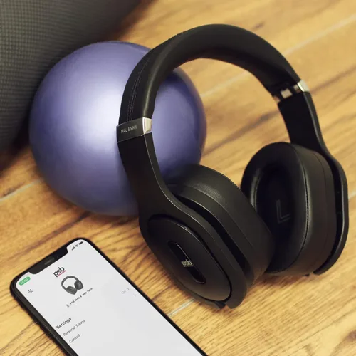 Vista 9 de PSB Altavoces M4U 8 MKII Auriculares inalámbricos con cancelación de ruido Bluetooth - Negro