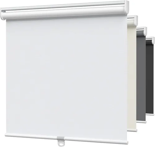 Vista 12 de MYshade Persianas Enrollables Opacas sin Cordón, Oscurecimiento de Habitación con Parada Libre, Persianas Enrollables para Ventanas, Persiana