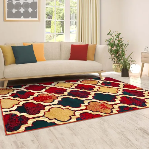 Vista 11 de BLUENILEMILLS BNM - Alfombra de pasillo para interiores con respaldo de yute, perfecta para cocina, dormitorio, madera dura, sala de estar Beige