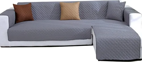 Vista 14 de Funda de sofá de doble cara en forma de L, juego de fundas para sofá seccional, fundas para sofás, sofás, fundas protectoras de muebles seccionales