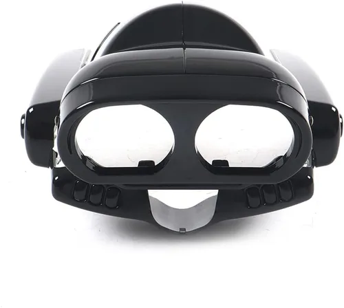 Vista 8 de Carenado interior ABS w Quad 6.5" vainas de altavoz para 94-13 Harley Touring Road Glide FLTRX 1994-2013