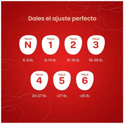 Vista 7 de Huggies Snug & Dry Pañales para bebé, talla 4, 148