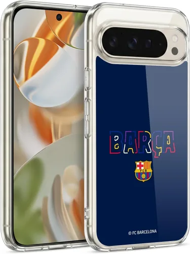 Vista 24 de Head Case Designs Funda de gel con licencia oficial del FC Barcelona Barca Crest Graphics [protección de grado militar] compatible con Google Pixel 3