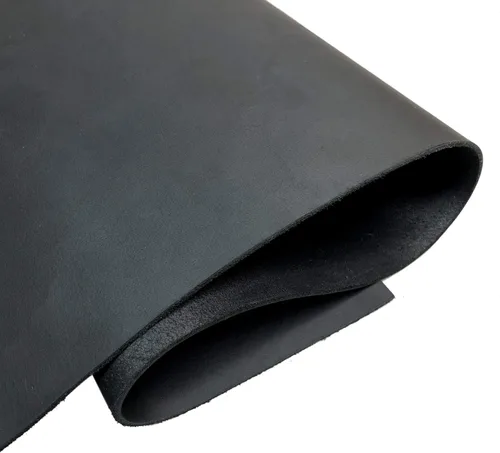 Vista 15 de Tas Trost 5/6 OZ 1.8-2.0mm Thick Cowhide Leather Pre-Cut Square Tooling Leathercraft, Crazy-Horse Leather Saddle Waxed Cow Skin DIY Craft 0.1 in
