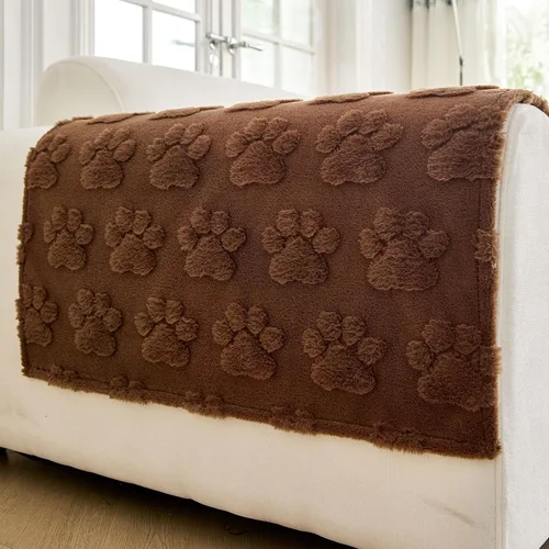 Vista 10 de Funda de sofá impermeable para perros, funda antideslizante para sofá seccional, gruesa, suave, lavable, para sofá de 3 cojines, apta para mascotas