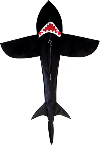 Vista 7 de in The Breeze 3D Shark Kite - Single Line - Easy-Flying - Includes Kite Line and Bag