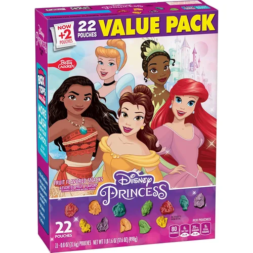 Vista 13 de Scooby-Doo Snacks con sabor a frutas, sin gluten, aperitivos para niños, 10 unidades, 8 onzas (paquete de 8)