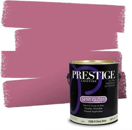 Vista 97 de Prestige Paints - Pintura exterior e imprimación en uno, 1 galón, plano, E500-P-A011GP