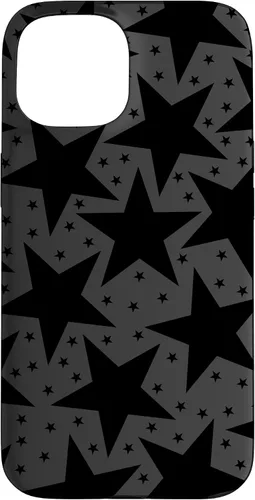 Vista 6 de Funda con diseño de estrella negra para iPhone 16