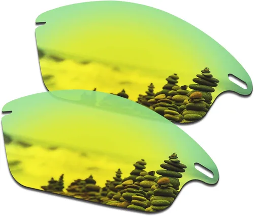 Vista 2 de SmartVLT - Juego de 5 lentes de repuesto para gafas de sol Oakley Fast Jacket Combo Pack S03