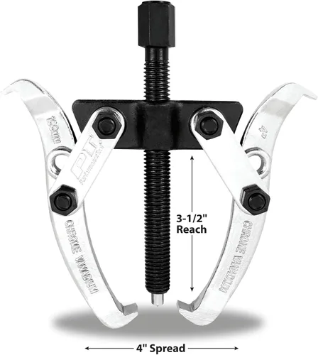 Vista 4 de Performance Tool W84500 Herramienta de extracción de engranajes de 2 mandíbulas de 4 pulgadas para engranajes, polea y volante