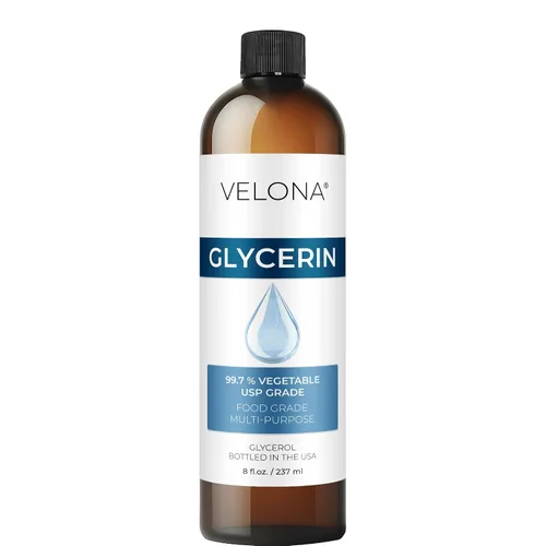 Vista 9 de velona Glicerina vegetal USP grado 2 fl oz Aceite portador 100% puro y natural Hidratante para cabello y cara para piel seca, baño de burbujas