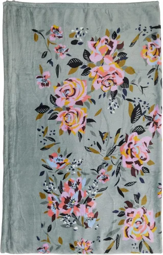Vista 26 de Vera Bradley Manta de forro polar para mujer, manta de felpa suave para sofá, dormitorio y decoración del hogar