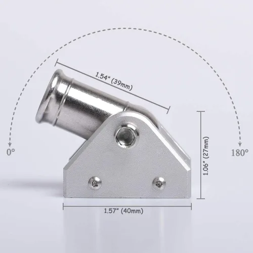 Vista 3 de Mini Cañón de Escritorio de Metal, Modelo de Cañón Mini Mecanizado CNC de Acero Inoxidable