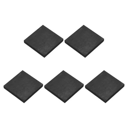 Vista 67 de MECCANIXITY Bloque de Grafito Lingote Rectángulo Placa de Electrodo de Grafito 10x10x0.4mm para Fundición por Fusión, Electrolisis Galvanoplastia