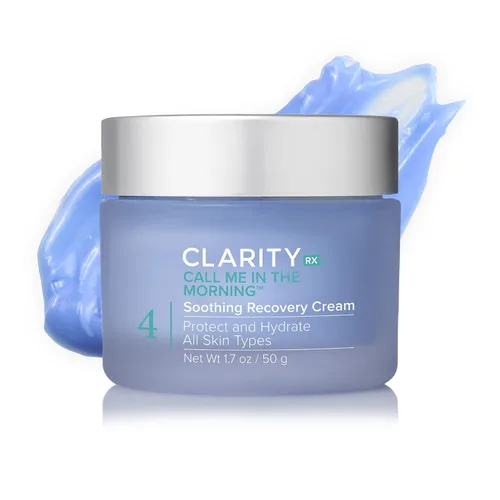 Vista 8 de ClarityRx Call Me In The Morning Crema facial calmante de recuperación, hidratante facial natural a base de plantas con antioxidantes protectores
