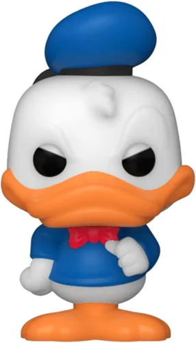 Vista 7 de Funko Bitty Pop! Disney - Minnie, paquete de 4 – Minnie Mouse (vestido rojo), pato margarita, pato Donald y una figura misteriosa sorpresa – 0.9