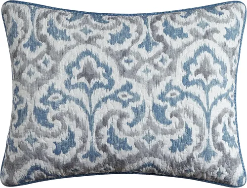 Vista 6 de Tommy Bahama - Juego de edredón de tamaño queen, ropa de cama reversible de algodón con funda de almohada a juego, juego de ropa de cama súper suave