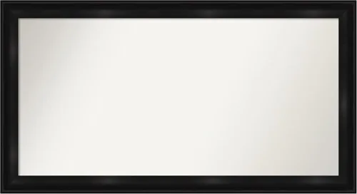 Vista 362 de Amanti Art Espejo personalizado, gran espejo de baño estrecho, espejo de pared o espejo de tocador de baño sobre el fregadero (24 x 24 pulgadas)