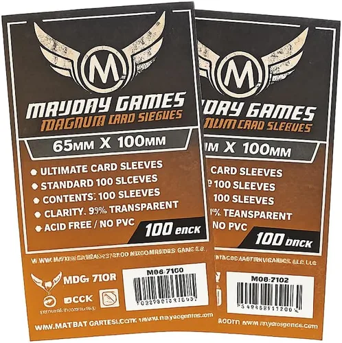 Vista 19 de Mayday Games Dead of Winter - Accesorio de juego - Paquete de funda estándar para tarjetas (paquete de 2)