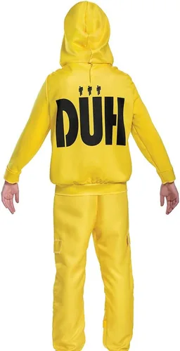 Vista 2 de Disguise Disfraz clásico amarillo de Billie Eilish para niños