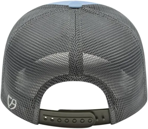 Vista 3 de Cap America i8502 Flexfit 110 Premium - Gorra de camionero de perfil medio con 6 paneles de malla trasera con protección UV y cierre ajustable
