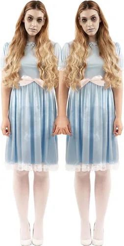 Vista 6 de Disfraz de The Shining Grady Twins Diseño auténtico inspirado en la película Incluye un disfraz Adulto L