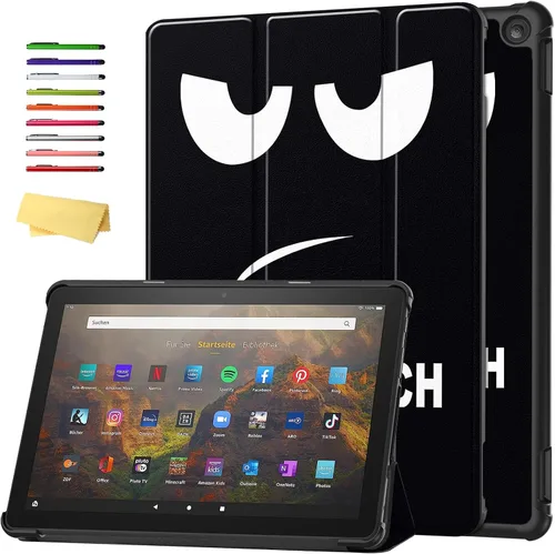 Vista 59 de Funda para Amazon Kindle Fire HD 8 y Fire HD 8 Plus (12ª/10ª generación, versión 2024/2022/2020) de 8 pulgadas, UUcovers con soporte triple
