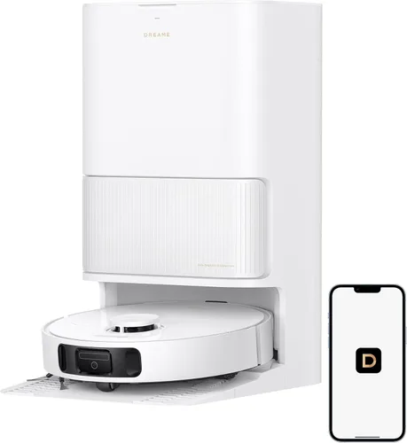 Vista 11 de DREAME L40s Ultra CE Robot Aspirador y Trapeador Combo con muelle de autovaciado, succión de 13,000 Pa, fregona autolimpiante y elevación