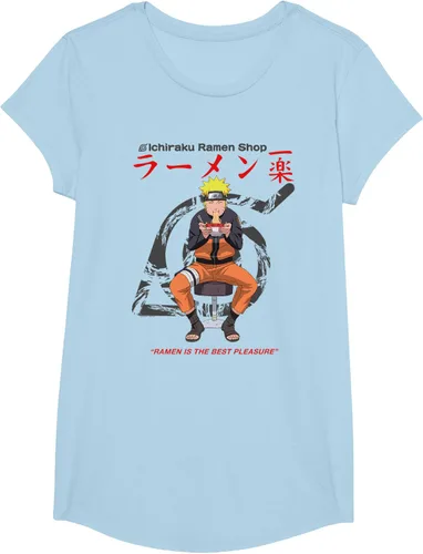 Vista 16 de Naruto Camiseta de anime Shippuden Ichiraku Ramen Shop Naruto Blanco