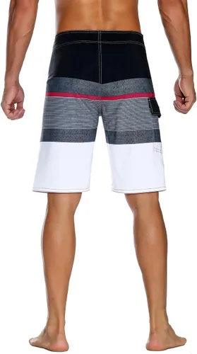 Vista 3 de Nonwe Pantalones cortos deportivos de secado rápido para hombre con forro