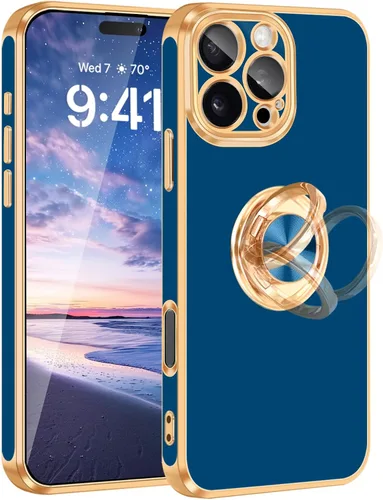 Vista 46 de Fingic Funda para iPhone 11, Funda para iPhone 11 con Soporte de Anillo [Soporte de Anillo Giratorio de 360° Base Magnética]