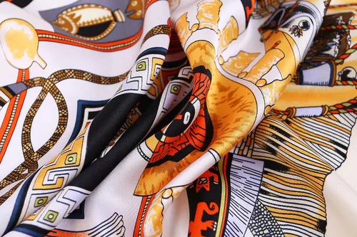 Vista 5 de Grace Scarves - Bufandas 100% de seda, extragrande y XX-grande