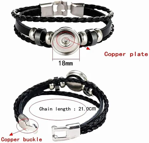 Vista 4 de Bandera estilo Guatemala hecho a mano pulsera de viaje souvenir regalo de moda pulsera