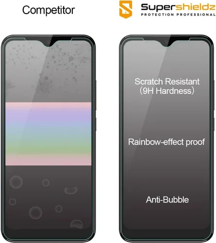 Vista 2 de Supershieldz Protector de pantalla de vidrio templado diseñado para Nokia C110, antiarañazos, sin burbujas