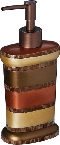 Vista 6 de Zahari Home Aubury - Elegante juego de dispensador de jabón, diseño moderno de impresión para cocina y baño, bomba de loción, jabón para platos