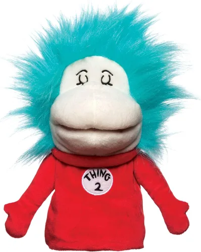 Vista 3 de Manhattan Toy Marioneta de mano Dr. Seuss Thing 1 y 2